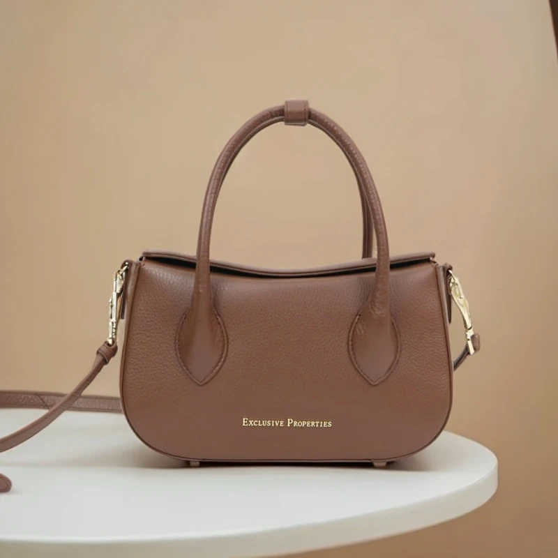 2023新款时尚牛皮单肩斜跨包21C0872