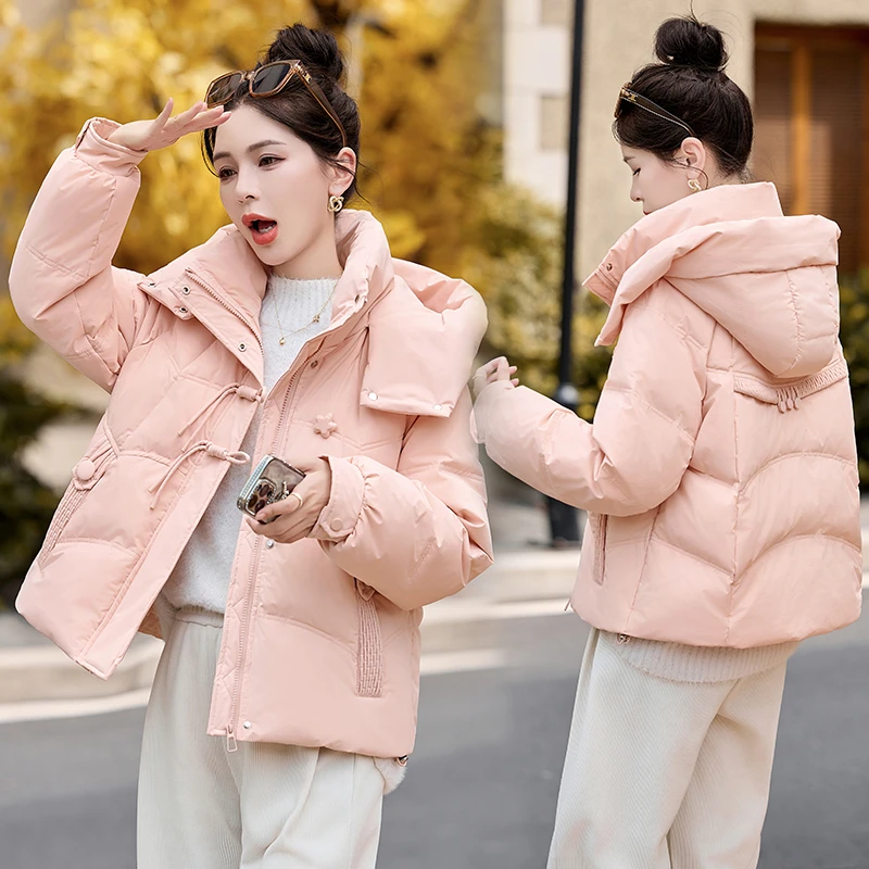 羽绒服短款羽绒棉衣小个子时尚百搭宽松加厚保暖韩版学生冬季休闲