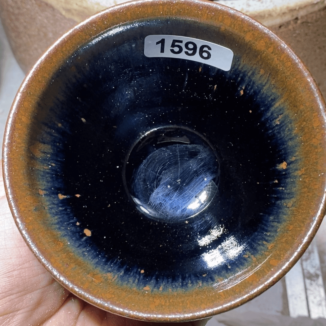 茶盏三溪窑龙窑柴烧1596