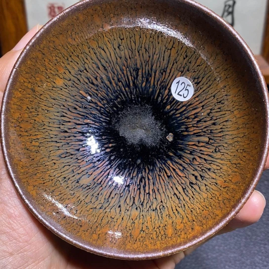 茶盏三溪窑柴烧建盏125
