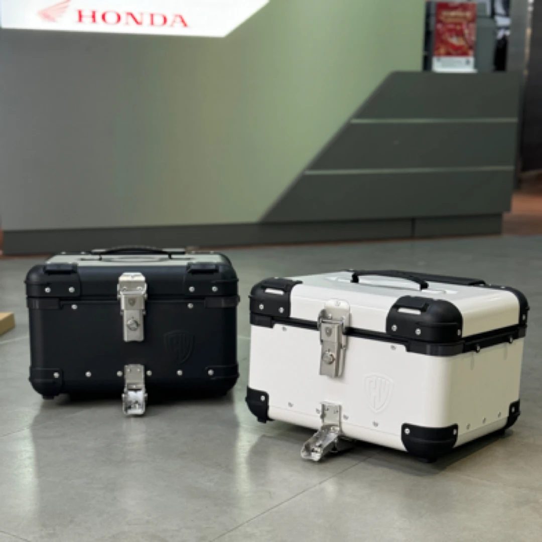 摩托车电动车成威铝合金尾箱防水35L后备箱