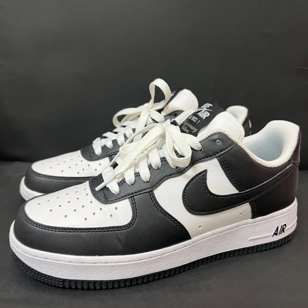 40.5码/Nike 空军一号 黑白熊猫 低帮 男款 板鞋