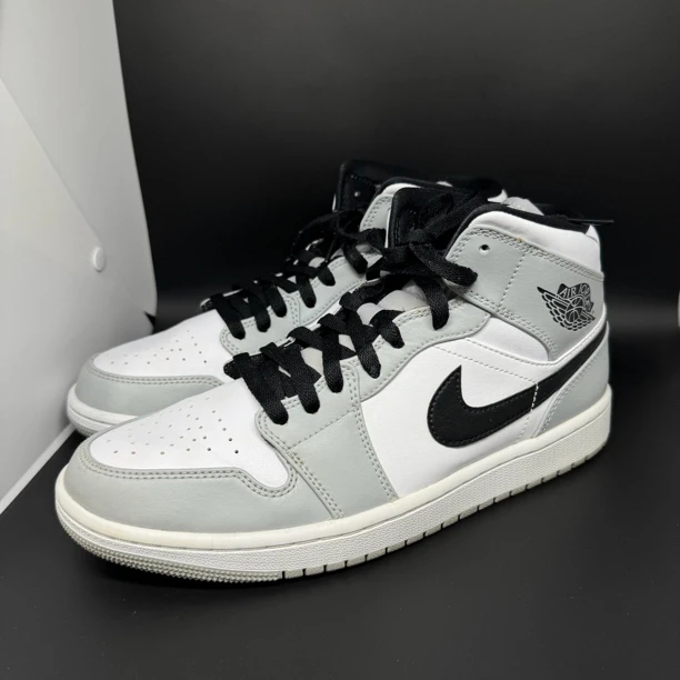 42.5码/二手/aj1 烟灰 中帮男款板鞋