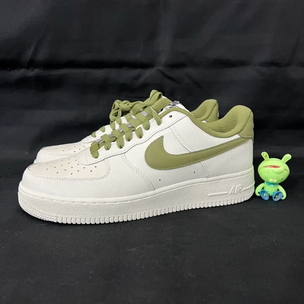 全新44.5码 Nike空军一号 白绿 低帮板鞋 防滑耐磨 假一赔四