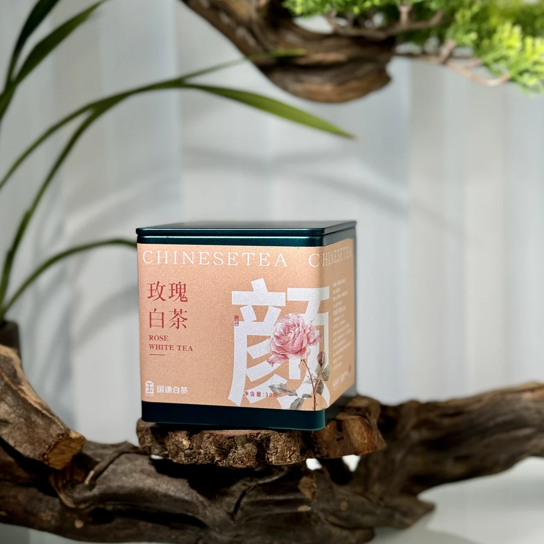 玫瑰白茶福鼎白茶30克
