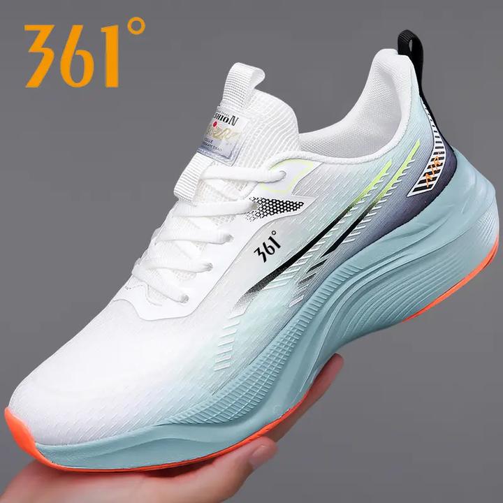 361°运动男鞋2024秋冬季新款网面透气跑鞋缓震回弹休闲跑步鞋子男