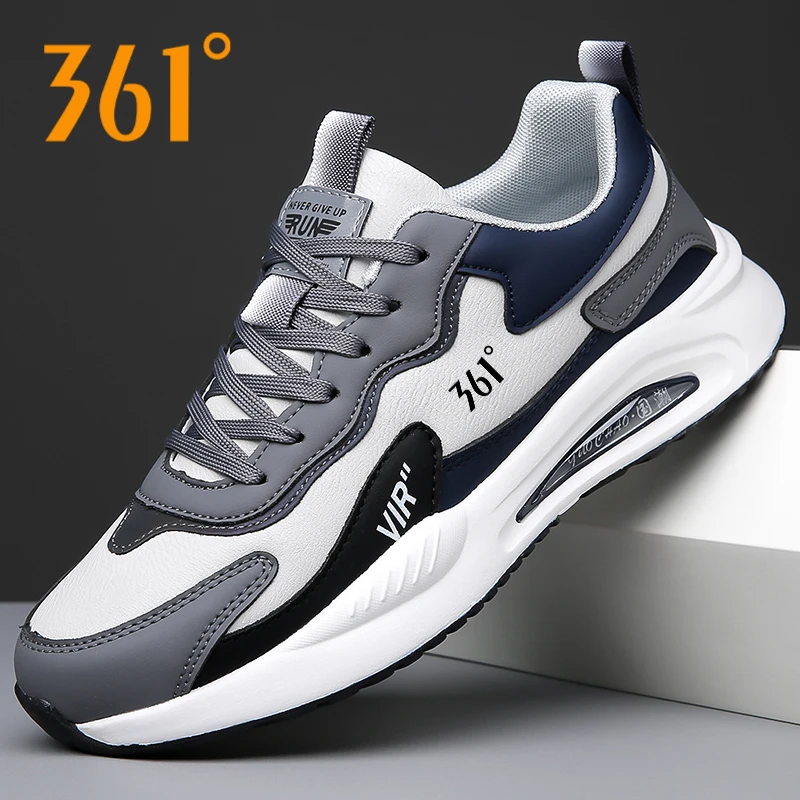 361°正品运动鞋2024秋冬季新款男鞋减震防水跑步鞋防滑百搭休闲鞋