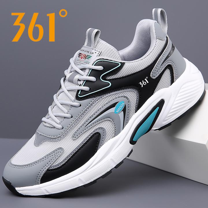 361度正品运动跑步鞋轻便透气男鞋2024新款减震防滑呼吸运动鞋子
