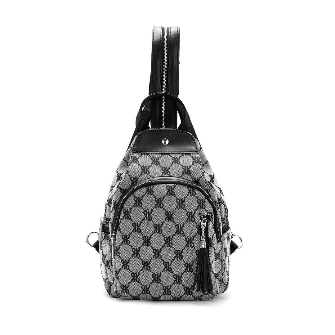 诺贝达经典大容量胸包单肩包双肩包印花时尚百搭通勤轻奢