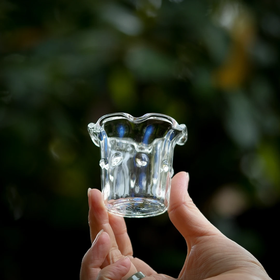 草木茶社 幽梦品杯 高硼硅玻璃主人杯