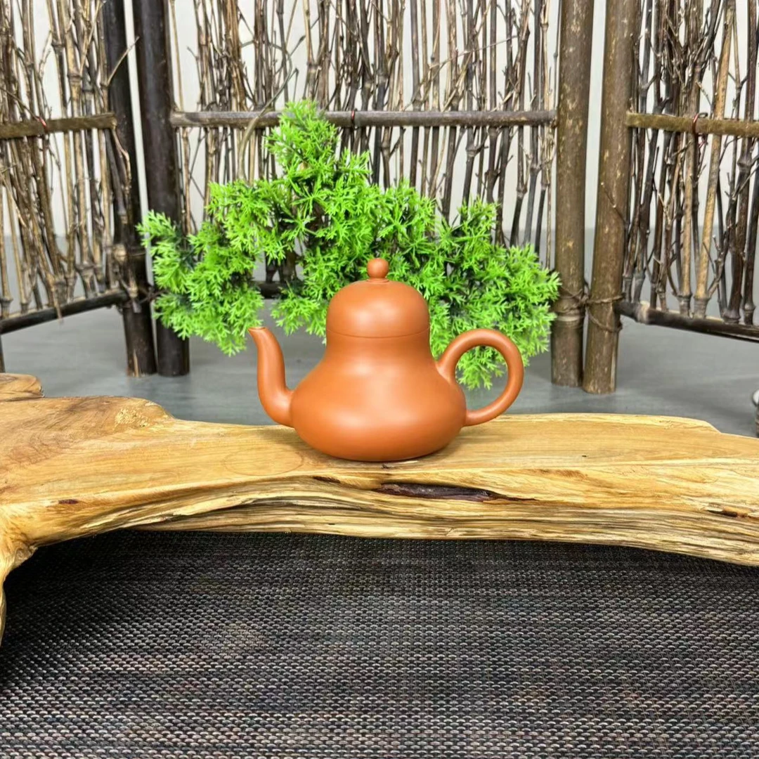 陈伟庆思婷壶 潮州手拉壶 潮州本土鸡蛋黄泥 纯手工薄胎功夫茶壶