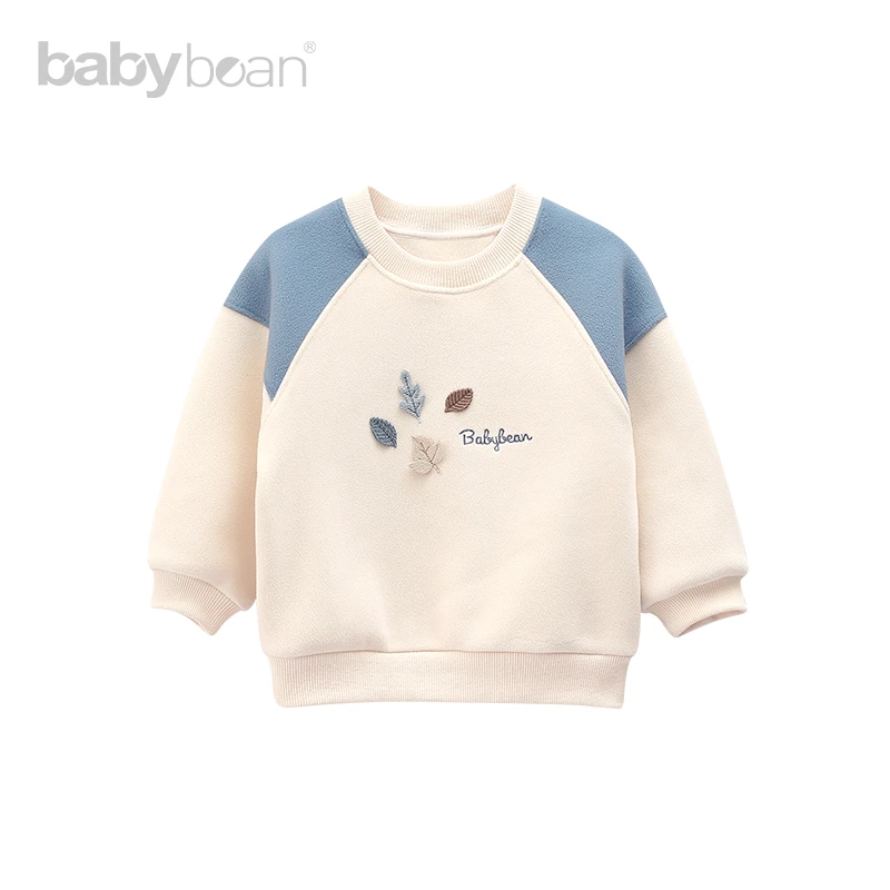 babybean亲豆秋季新款经典上衣柔软男女宝宝百搭上衣邂逅植物园