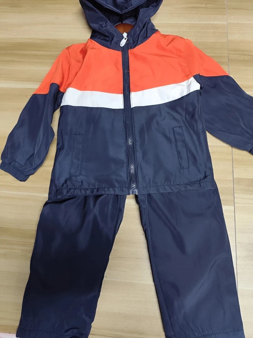 YB下橘藏青免洗套装