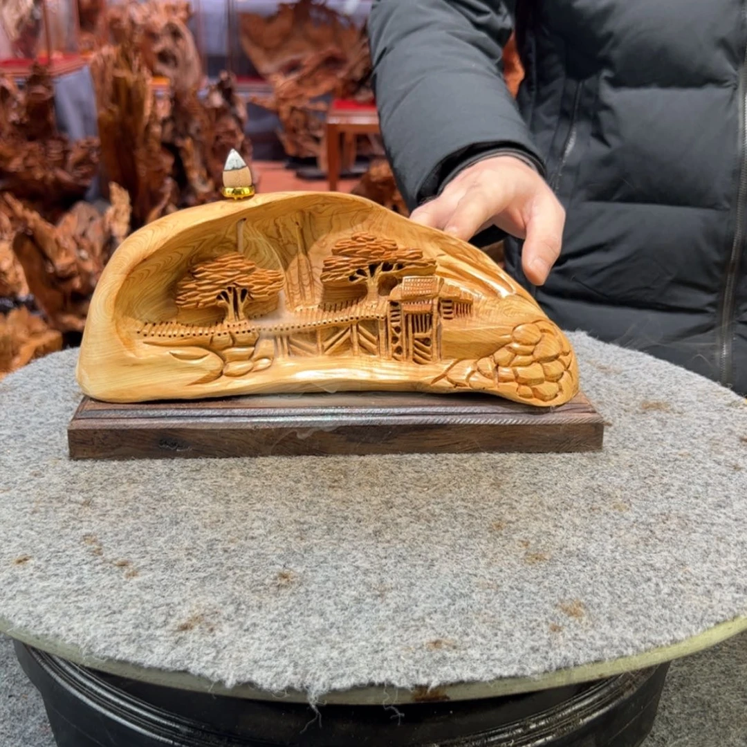 【闪购商品】崖柏根雕昊*