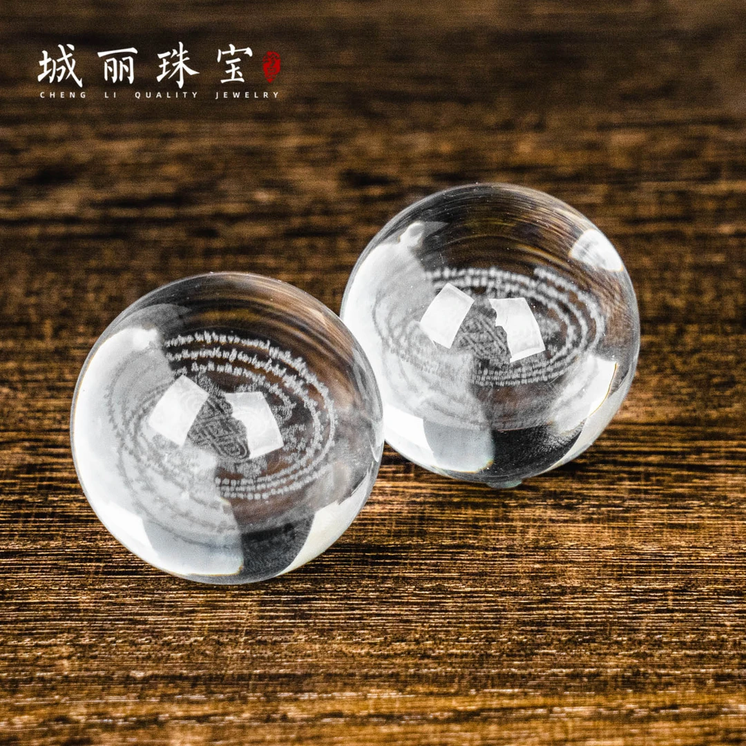 【卓美】结缘龙王坛坛白球摆件/对FL-2107