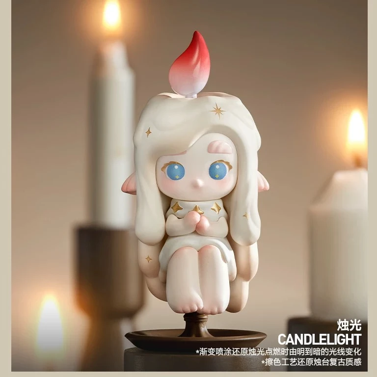 【拆盒】chaka逐光精灵系列潮玩盲盒手办