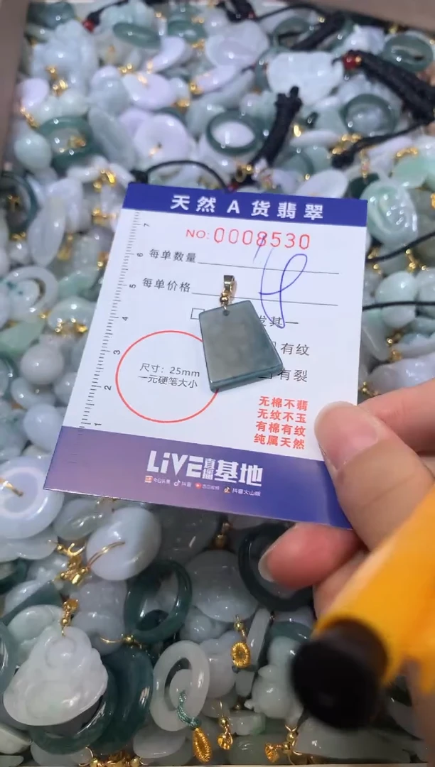 【闪购商品】翡翠颈饰未镶嵌00008530