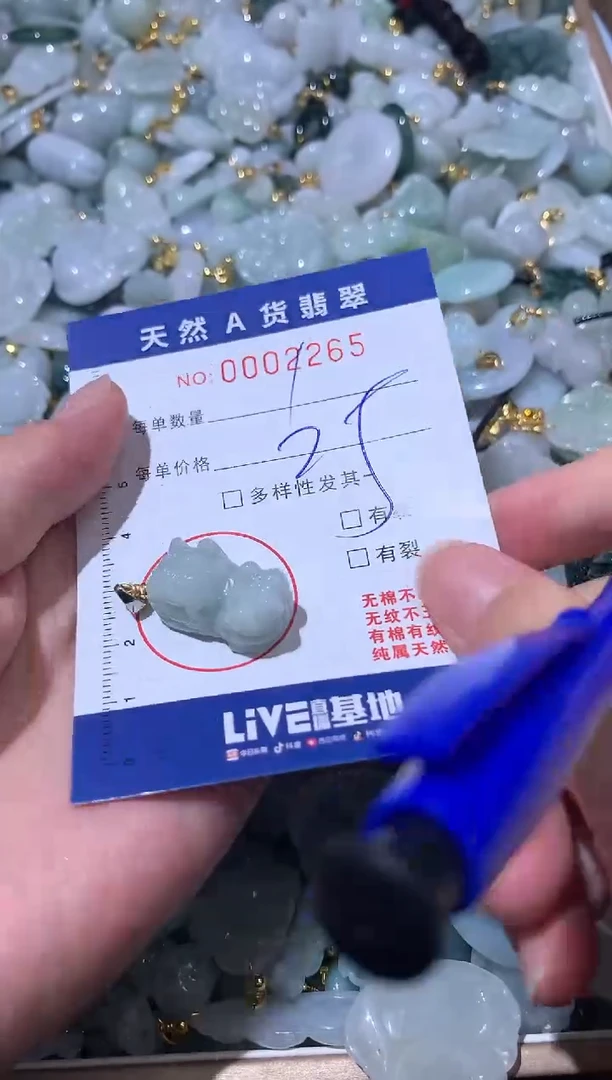 【闪购商品】翡翠颈饰未镶嵌00002265