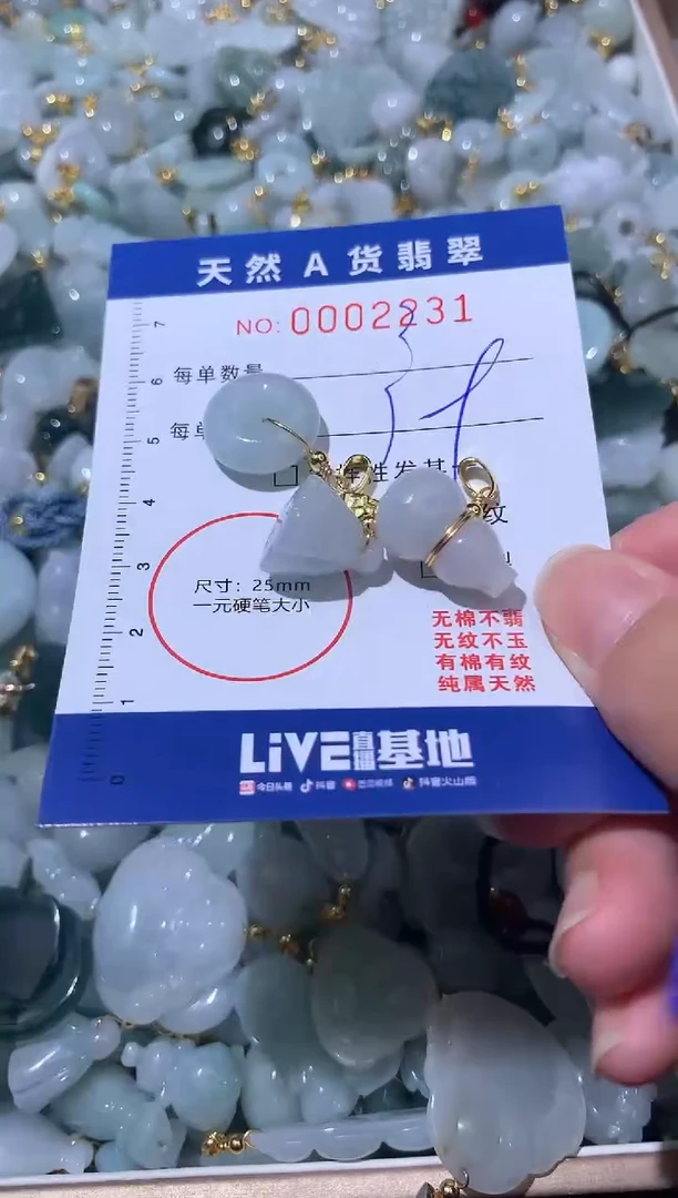 【闪购商品】翡翠颈饰未镶嵌00002231