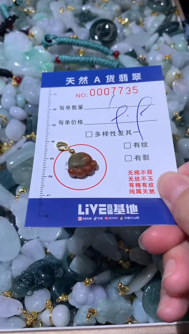【闪购商品】翡翠颈饰未镶嵌00007735