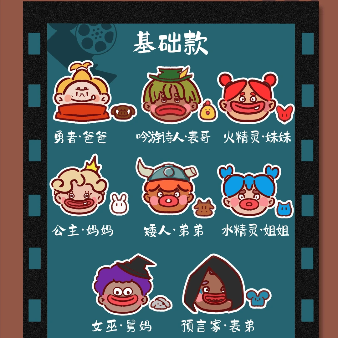 【拆盒】 发条屋正版丑萌家族第二弹魔法抗争系列萌粒盲盒潮玩手办