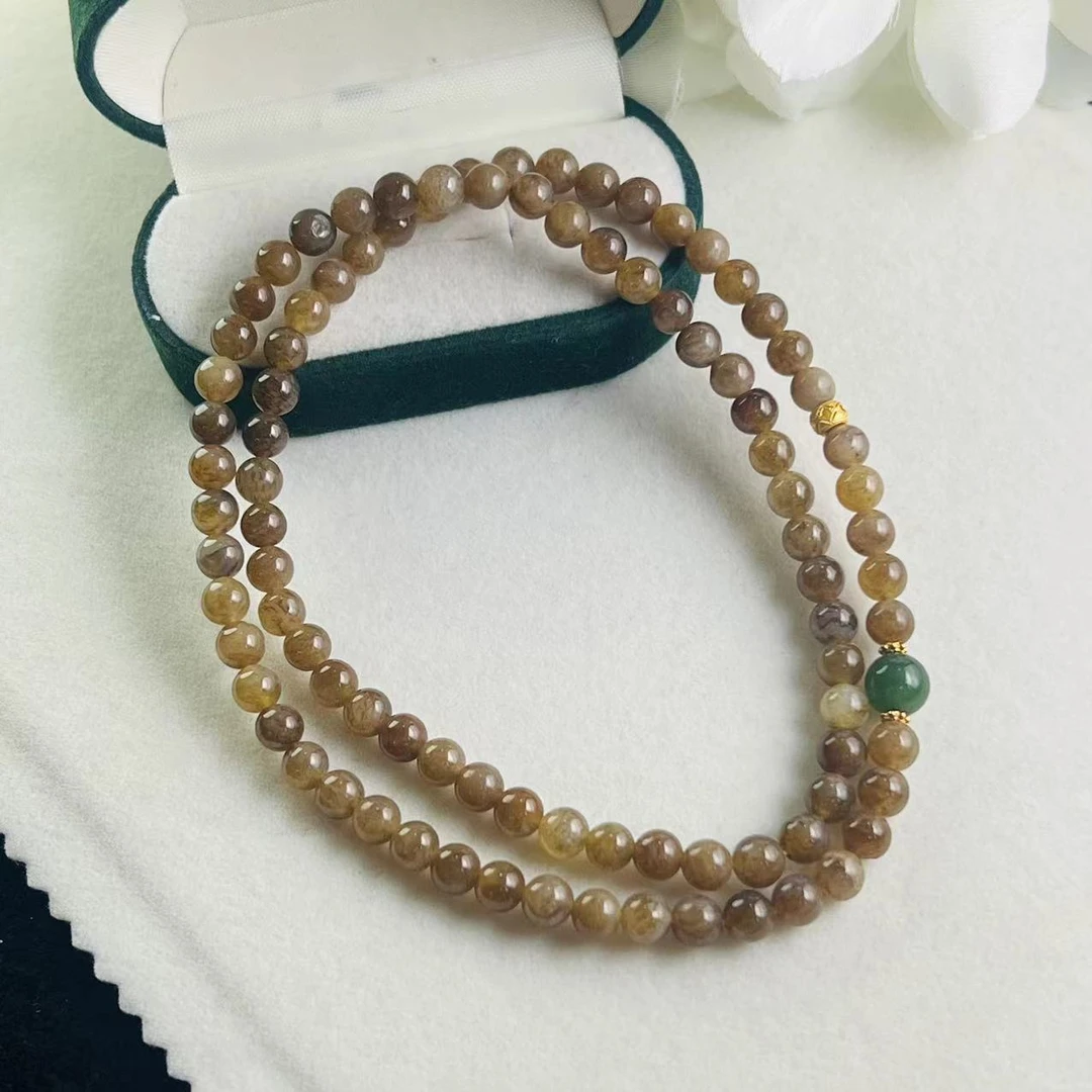 【小池专属】S925和田玉糖玉珠链  BY3256