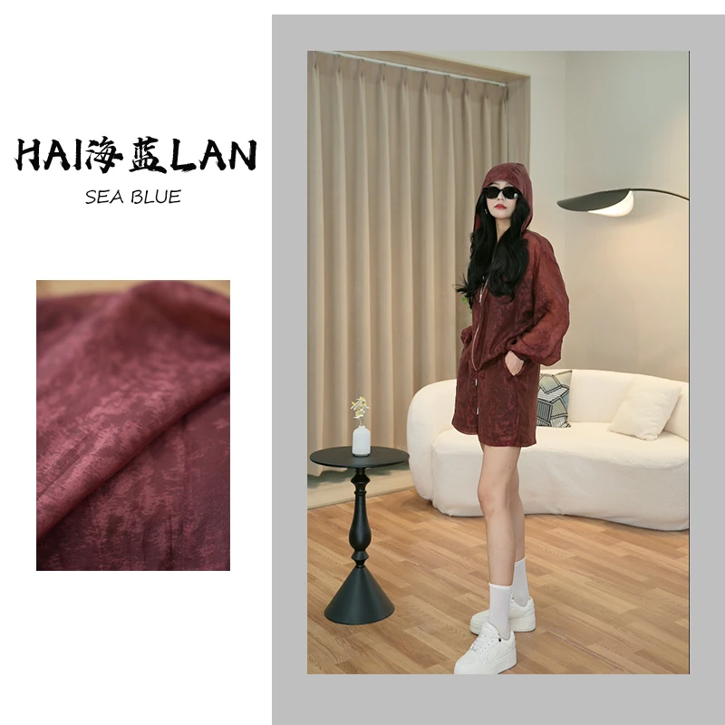 谷小姐高定【夏日蝉翼】夏季时尚薄款防晒休闲裤垂感直筒裤宽松套装