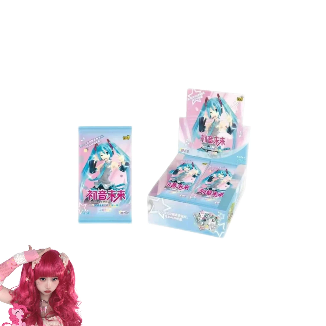 卡游/平拆/大胃王【初音未来】闪耀巨星魅力包第一弹收藏卡牌盲盒