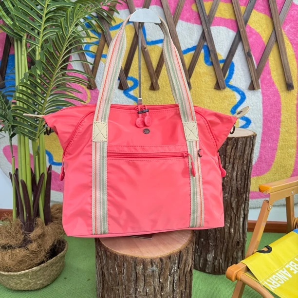 24年新款休闲百搭手提斜挎包可套拉杆箱三防包包唐风华彩系列时尚