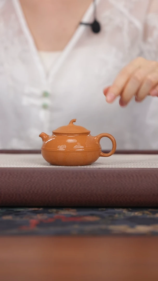 【闪购商品】紫砂茶壶HX段泥 上腰圆136cc