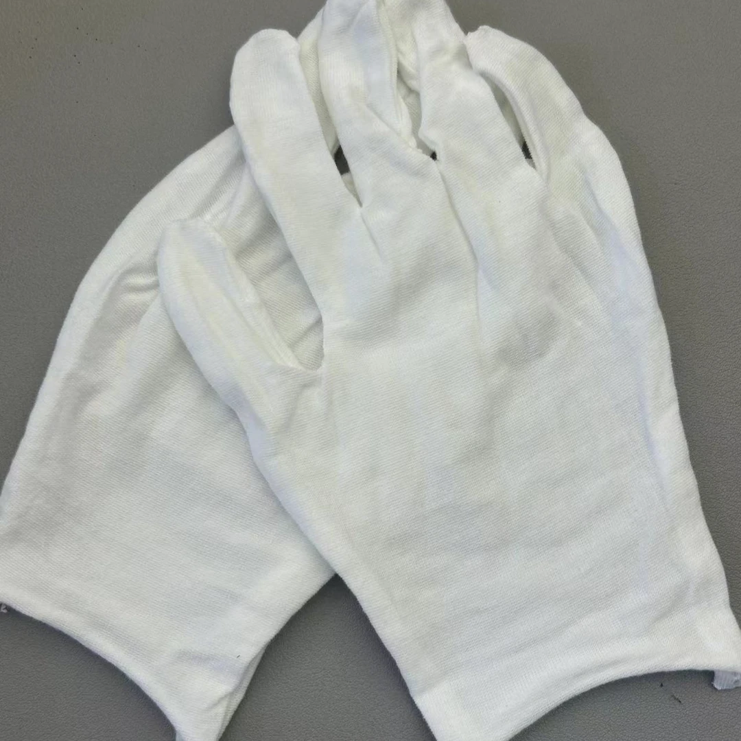 盘机手套 工业纯棉中厚手套