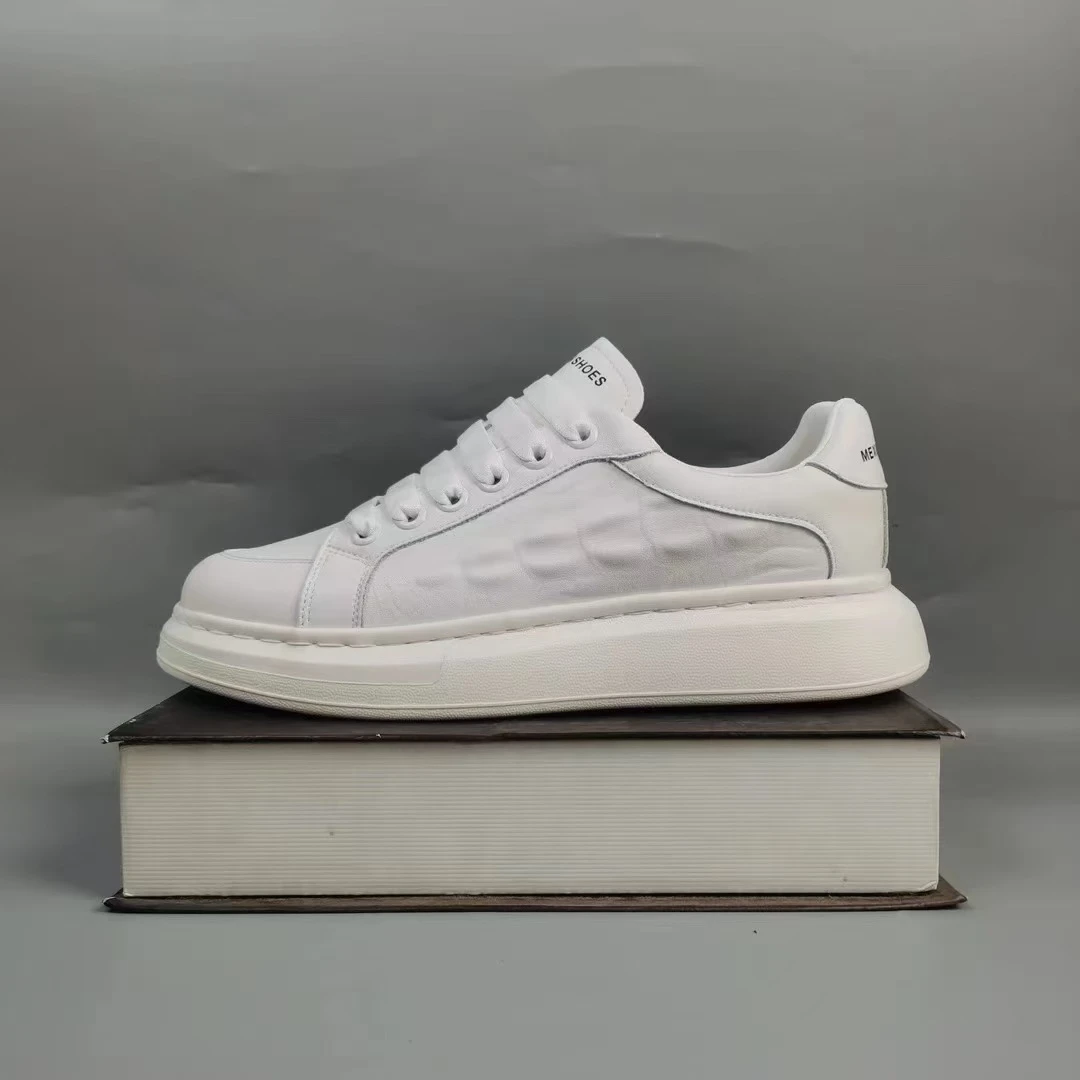 11-4（0080）舒适休闲透气真皮男鞋