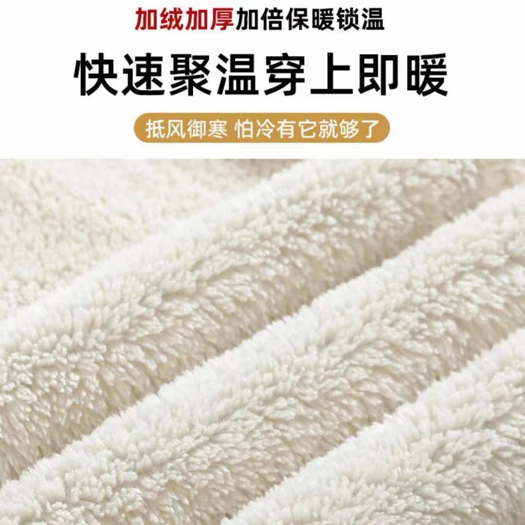 加绒一体绒欧棉绒秋冬空气层面料【谭布匠】SX2232