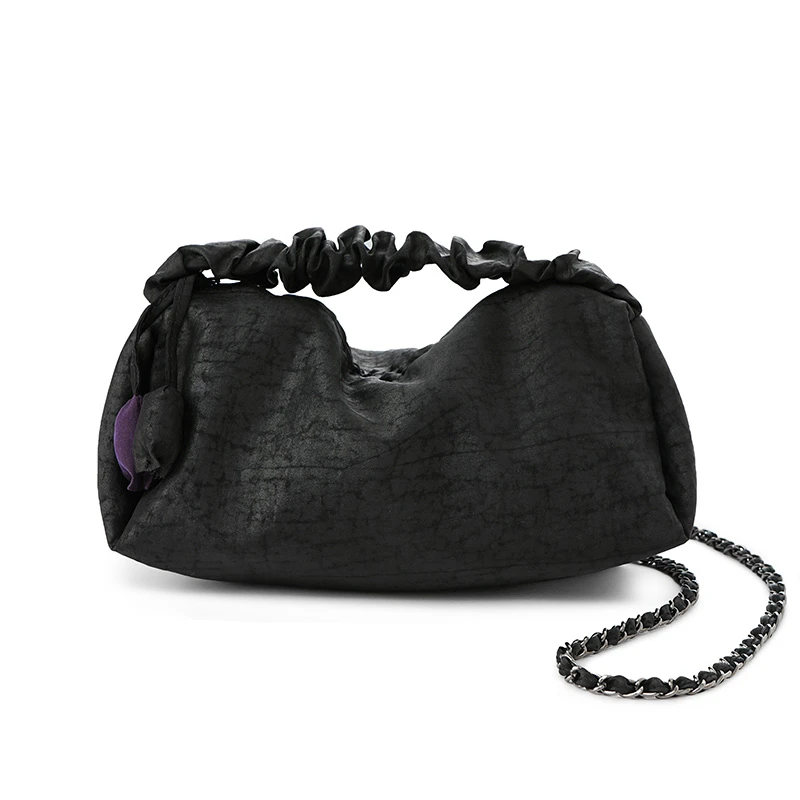 序缇木木百搭时尚休闲单肩复古中国风桑蚕丝女士小挎包B98-6091