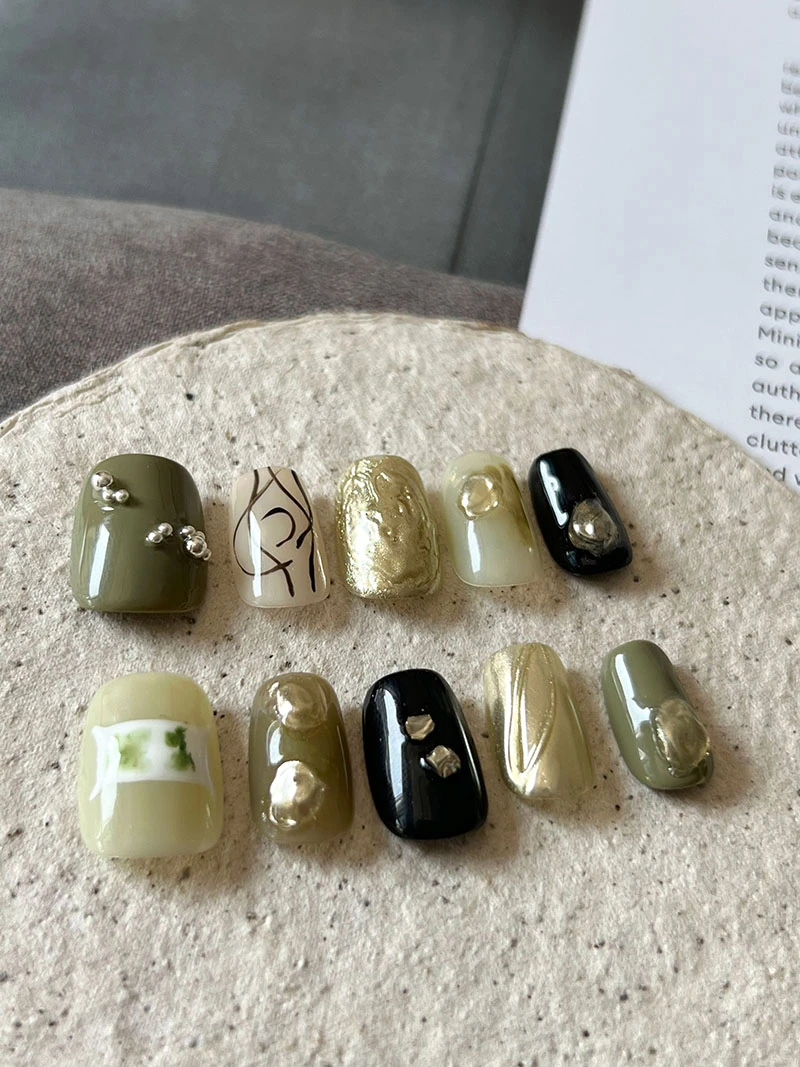 【中式美学】Melody纯手工穿戴甲