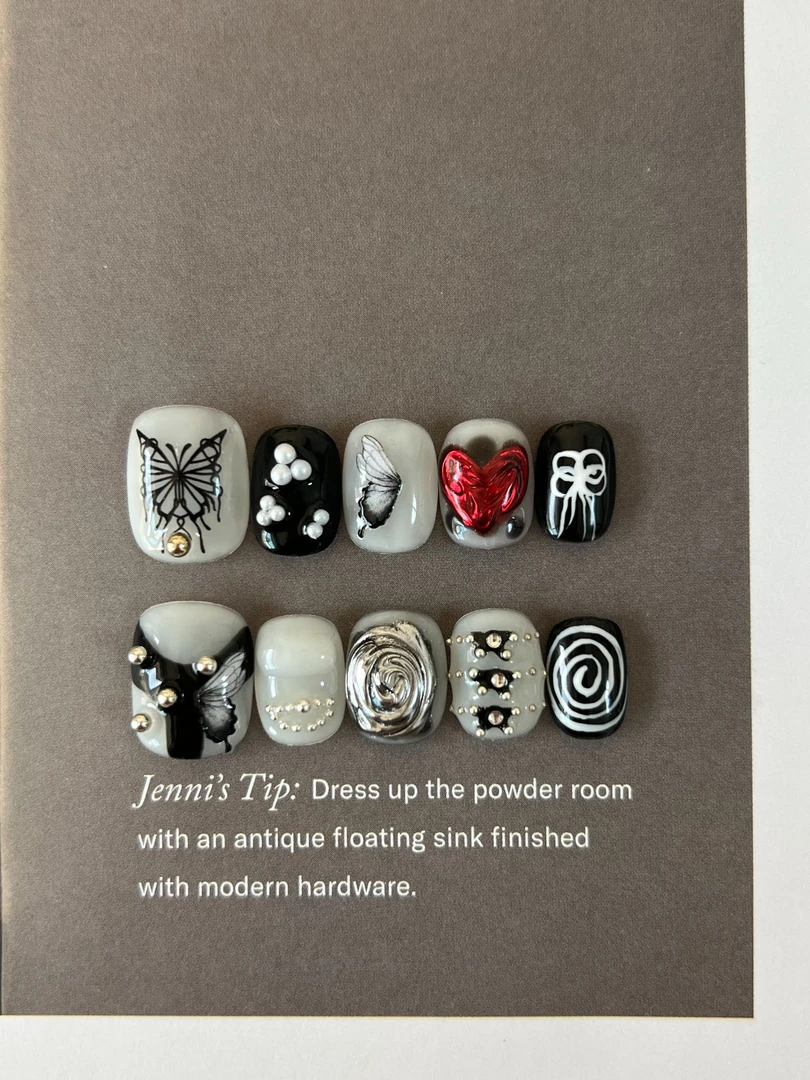 【抽象艺术家】Melody纯手工穿戴甲