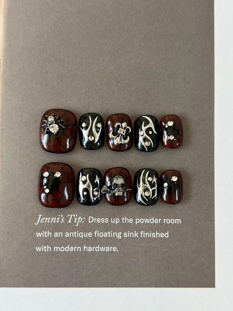 【血色浪漫】Melody纯手工穿戴甲