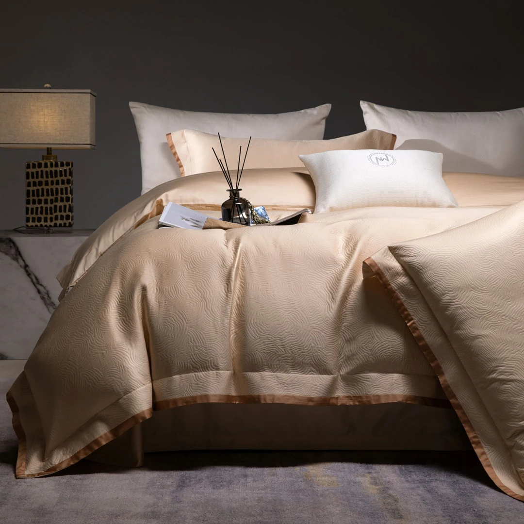 慕奈-【斯嘉丽】全棉色织厚织四件套