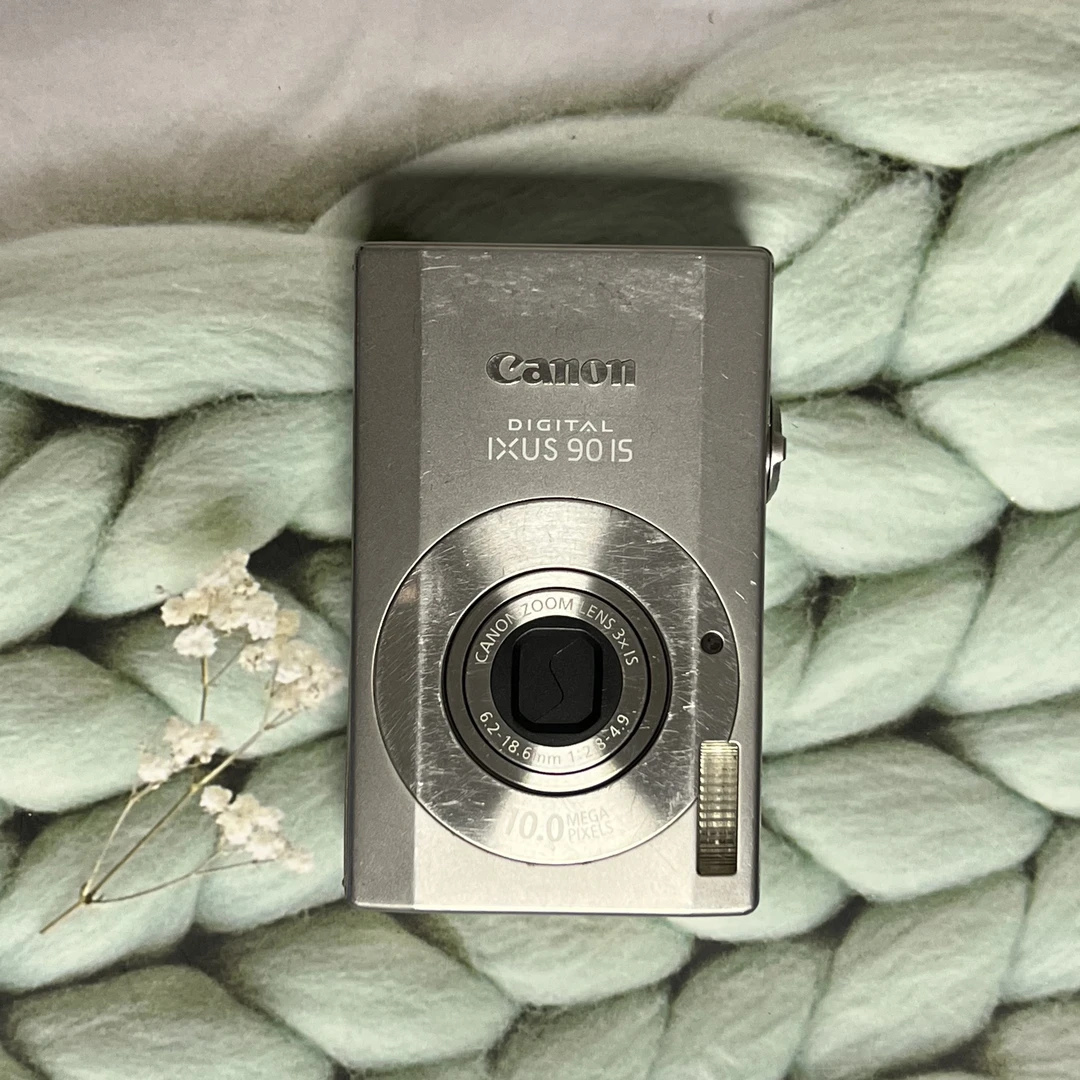 9新 Canon/佳能 佳能ixus90银色默认瑕疵下单no退no换