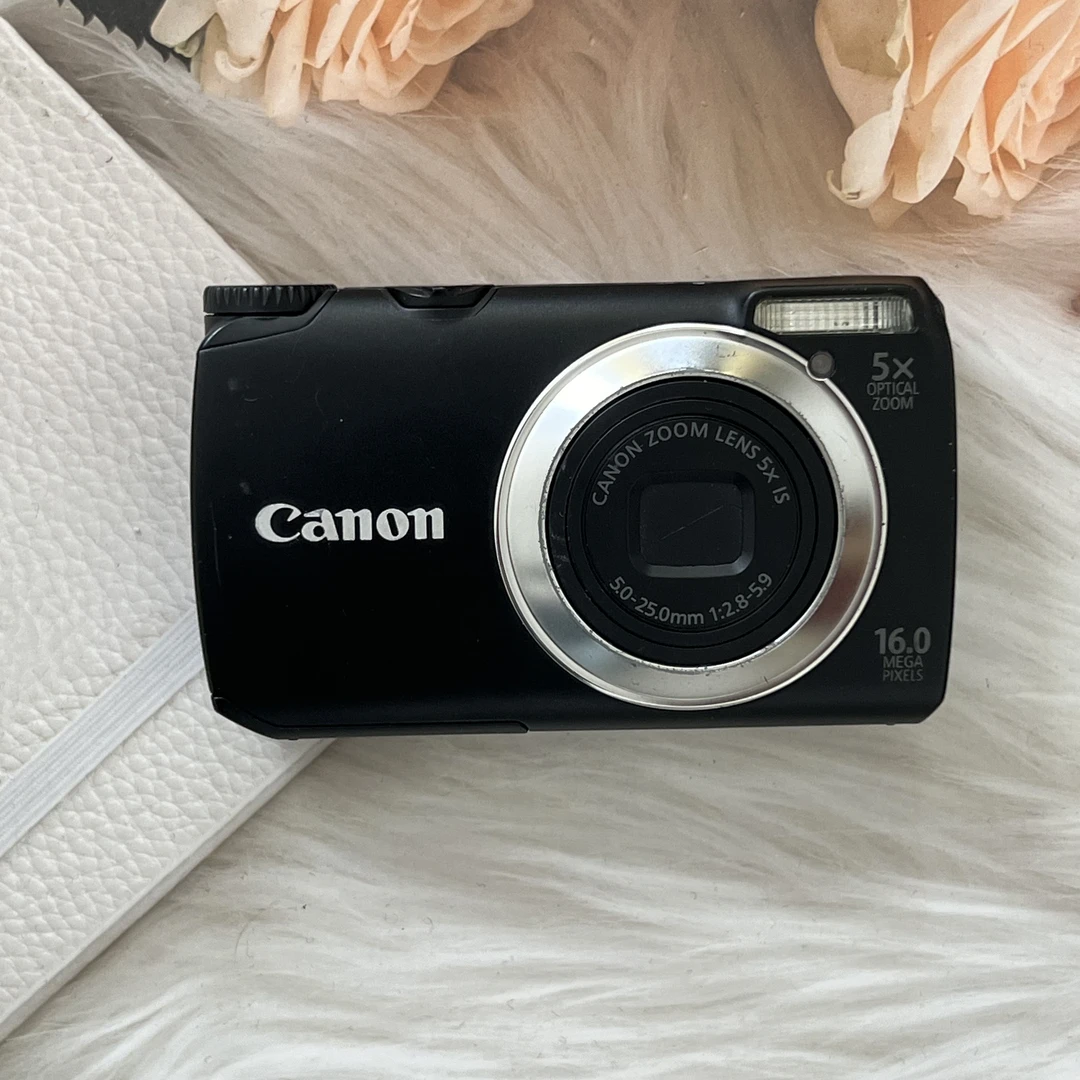 9新 Canon/佳能 A3300 1600万像素5倍光学变焦摄影学生银色复古