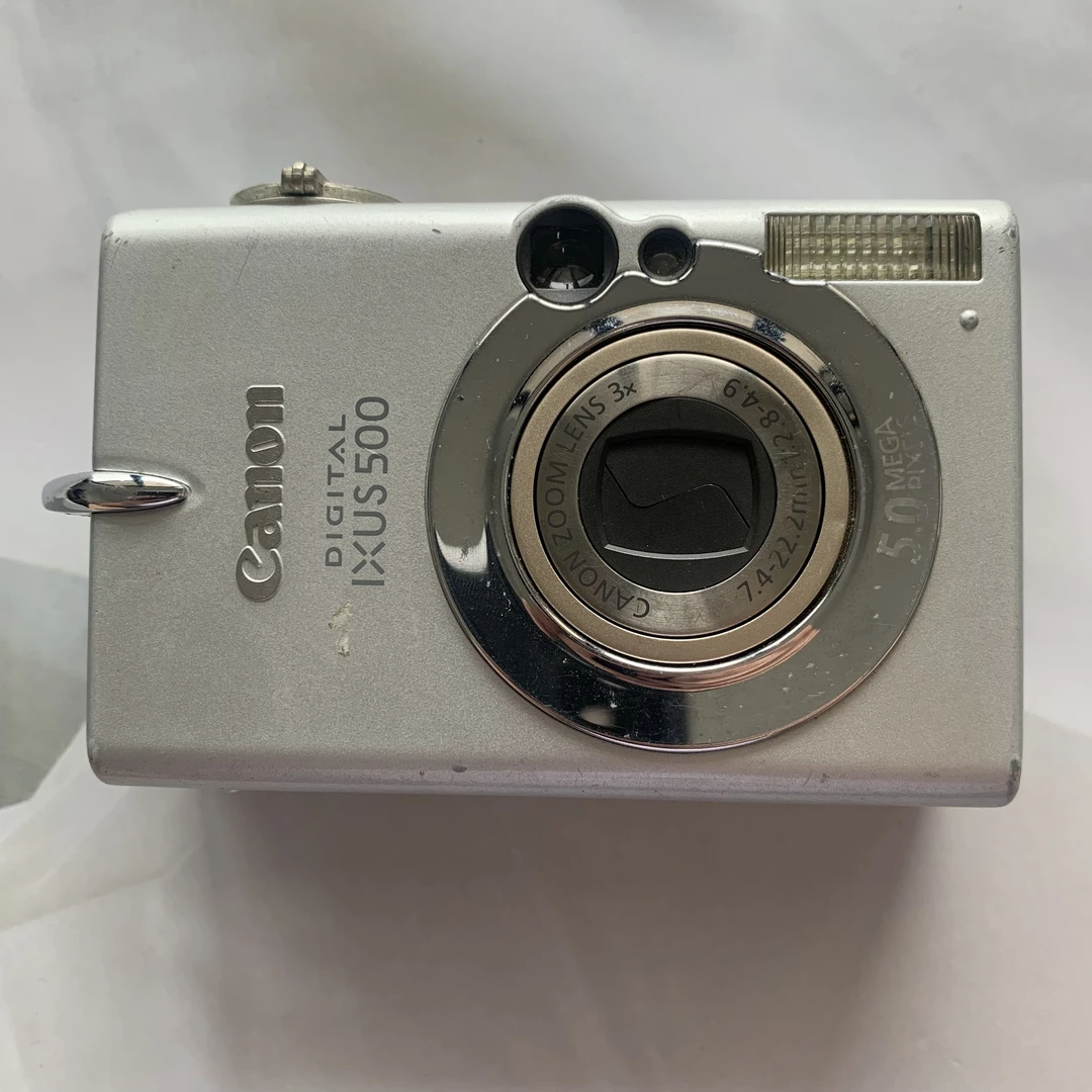 9新 Canon/佳能 欧版ixus500 500w像素3倍光变复古摄影随身