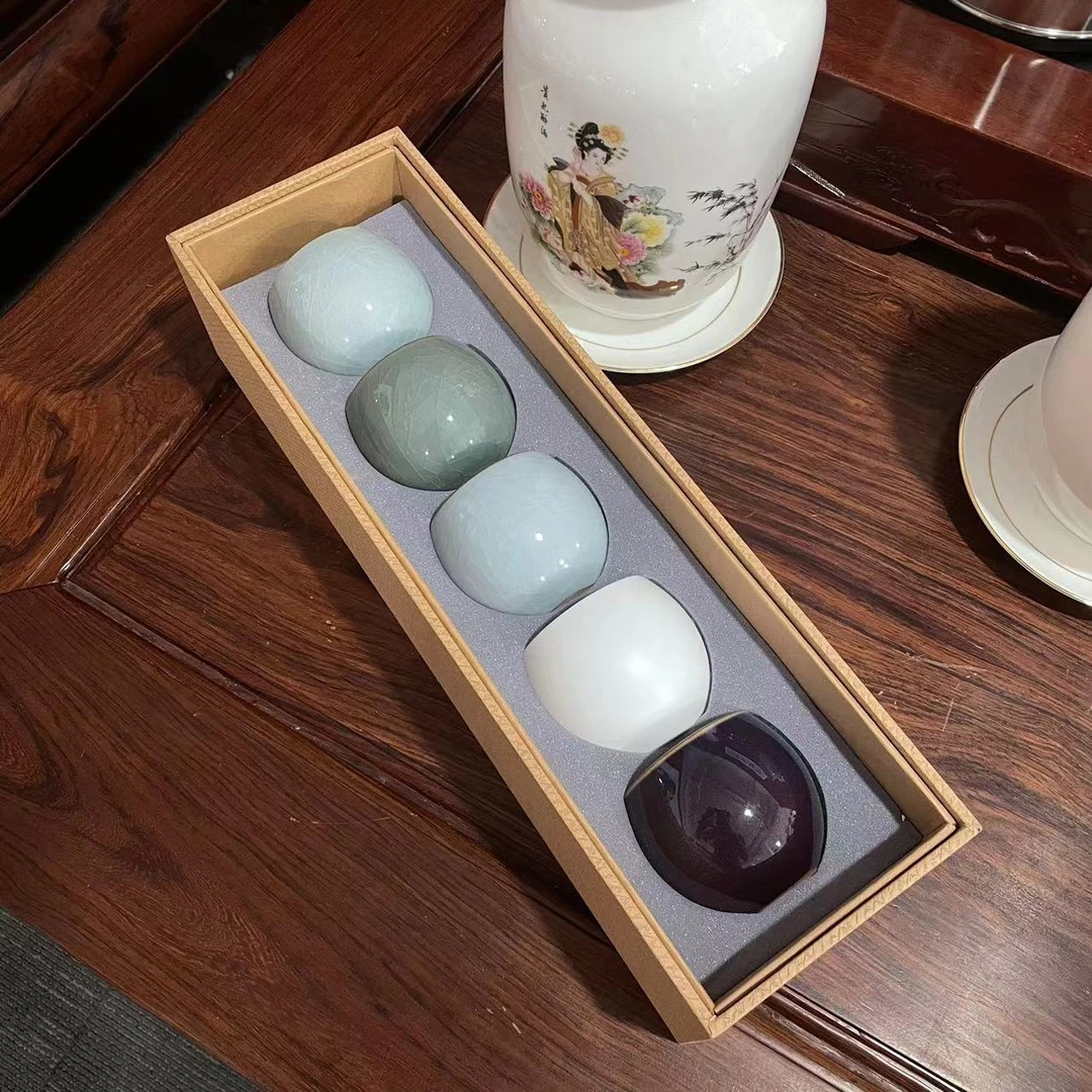 崔先生同款 五大名窑 茶具