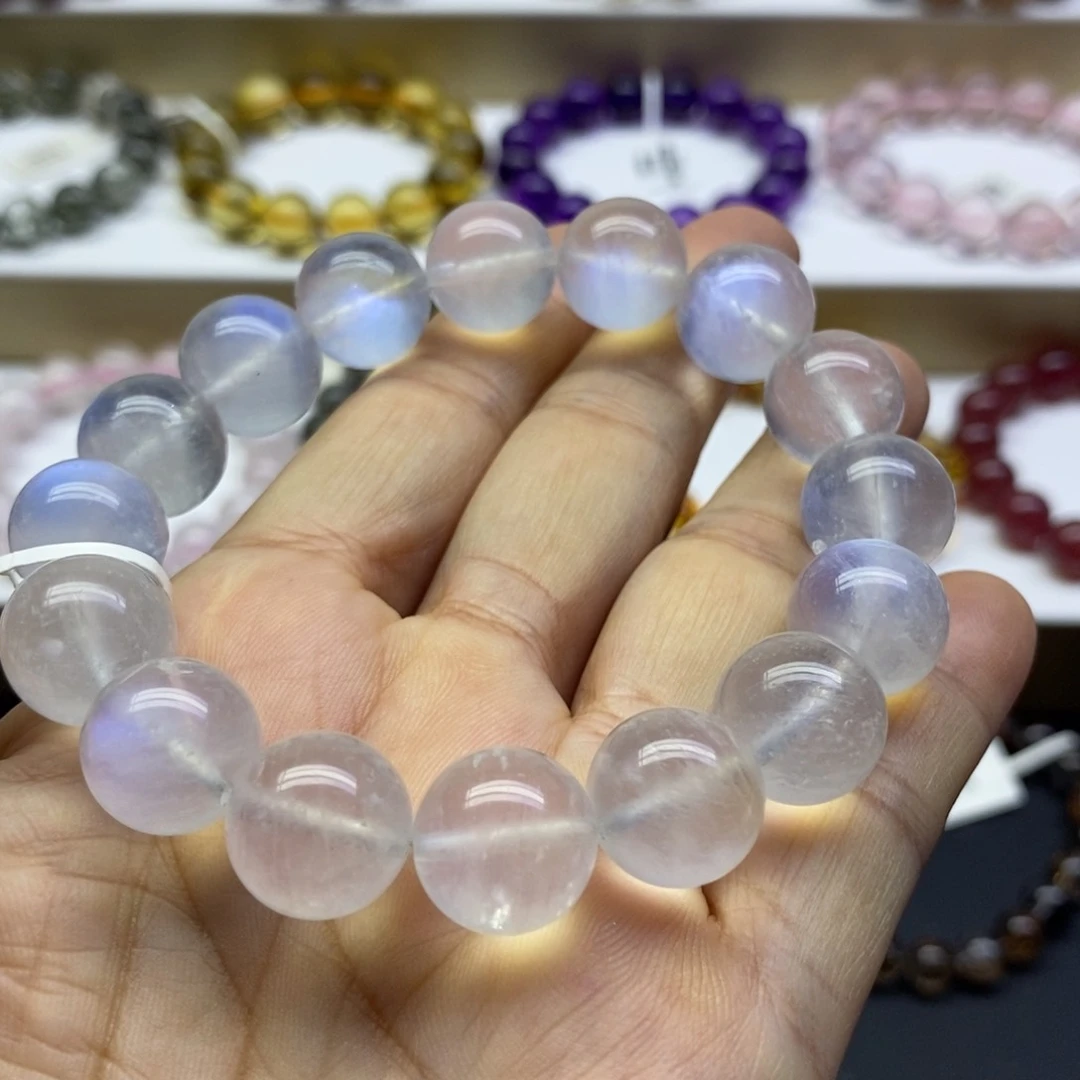 【闪购商品】长石手链未镶嵌蓝月光13m