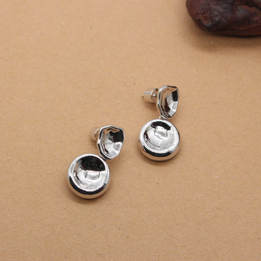 黄铜耳饰 法式系列时尚饰品耳环原创设计轻奢优雅