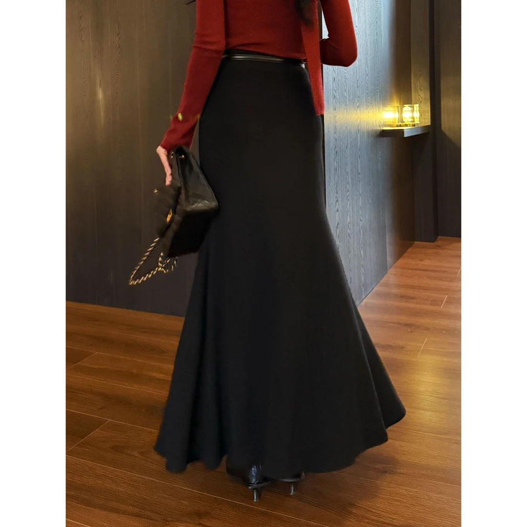 ZOUYASHIFA 鱼尾裙半身长裙YS1102