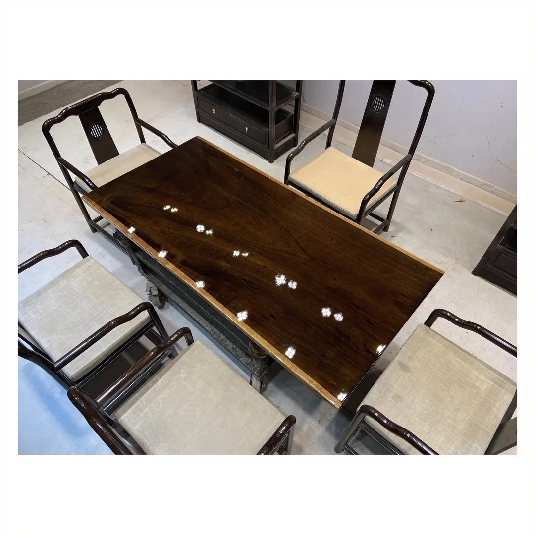 4000实木大板茶桌会议餐桌办公桌等原木大板桌