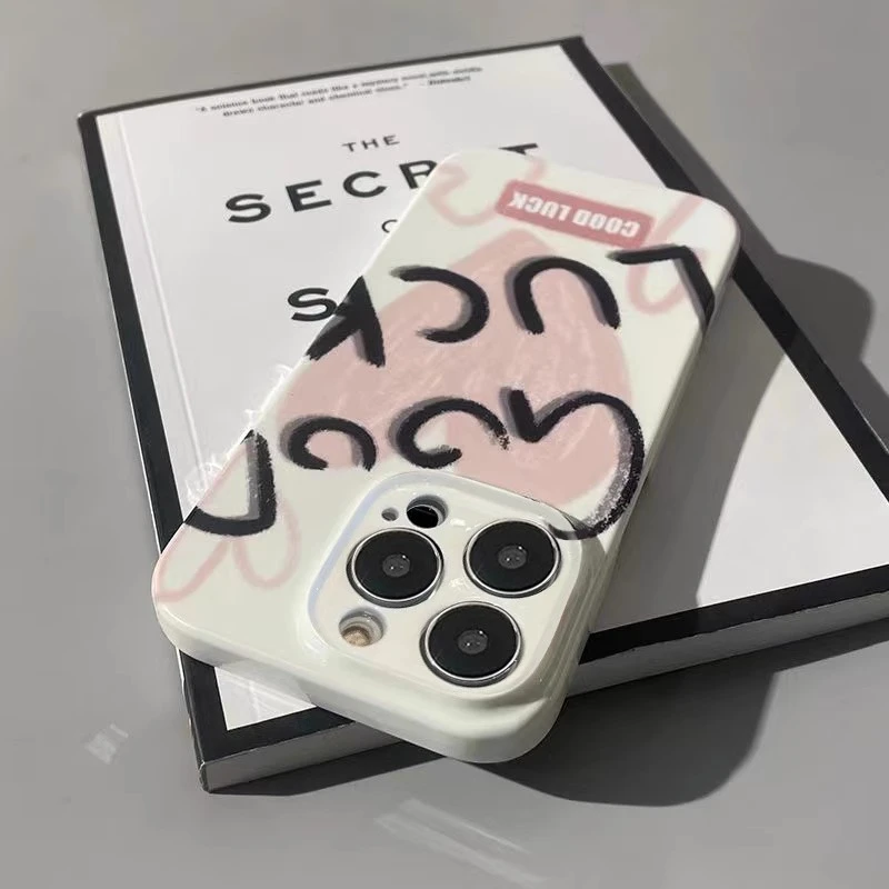 白鹿同款goodluck适用苹果/华为/小米/oppo/vivo手机壳新款菲林壳