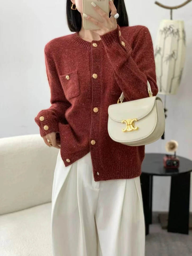 *玉香阁*羊毛衫*秋冬上衣时尚款*