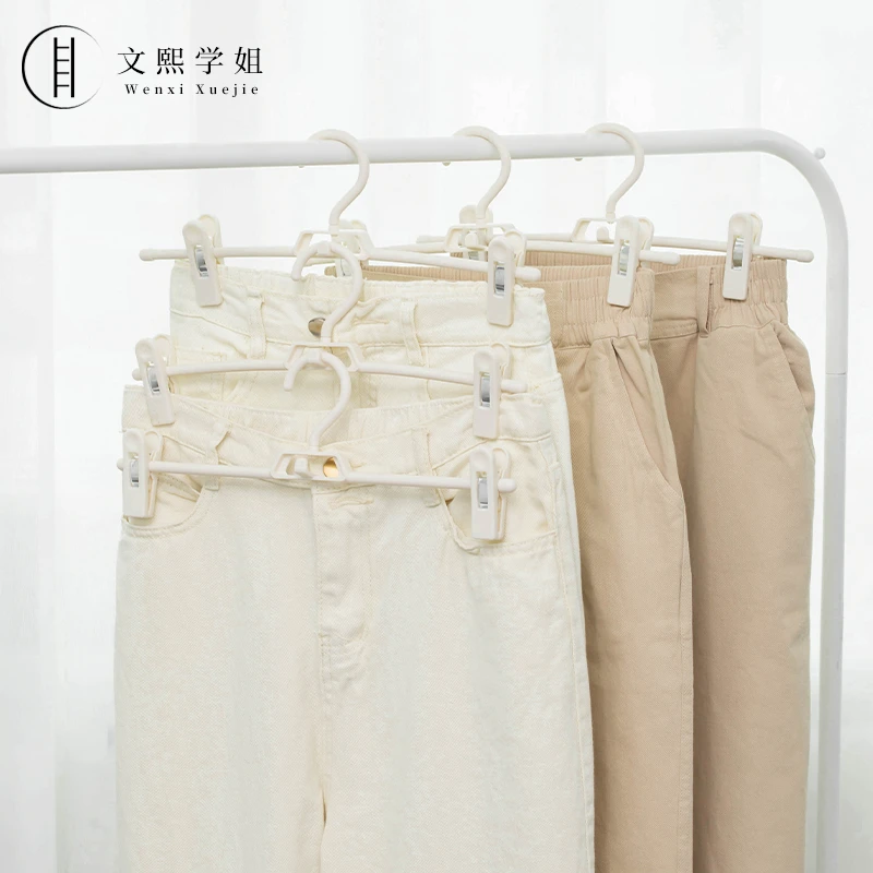 衣柜衣架强力承重学生宿舍晾衣架少女心加宽衣服晾晒挂晒衣架裤架