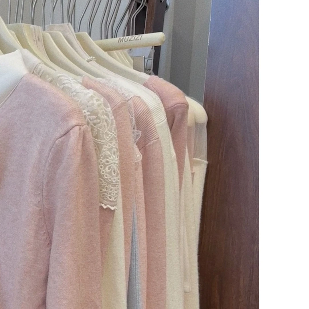 【X.MO集合链接】100-150气质纯欲温柔针织衫荷叶领一字领小众秋冬